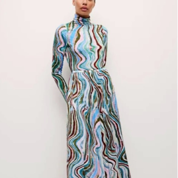 Marie Oliver Tops - Marie Oliver Eloise Mockneck Top in Agate Stone Size S